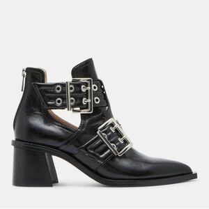 Steve Madden Grazia Black Leather Boots